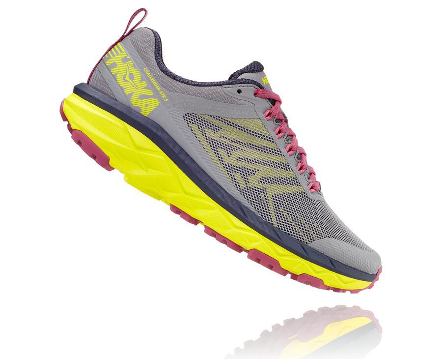 Chaussure Trail Hoka One One Challenger Atr 5 Femme - Grise - ILJ-704265